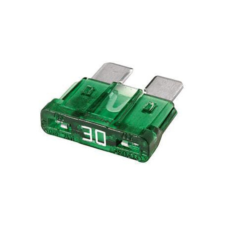 Bezpiecznik płaski 32V 30A L18.6 mm zielony op. 50 szt. Hella