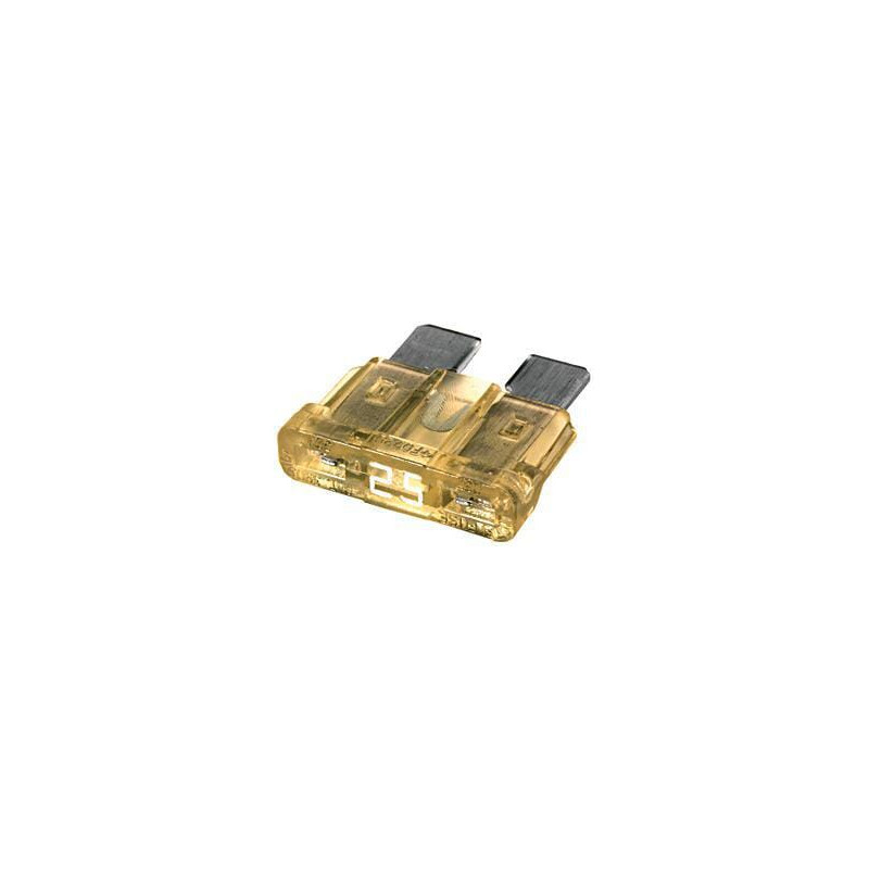 Bezpiecznik płaski 32V 25A L18.6 mm biały op. 50 szt. Hella