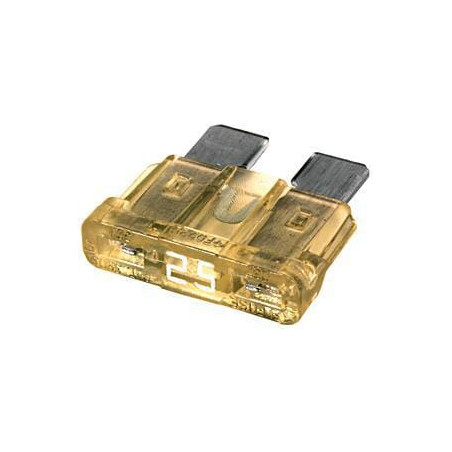 Bezpiecznik płaski 32V 25A L18.6 mm biały op. 50 szt. Hella