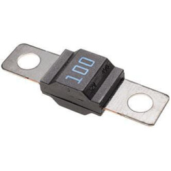 Bezpiecznik Midi 32V 100A L41.1 mm niebieski op. 1 szt. Hella