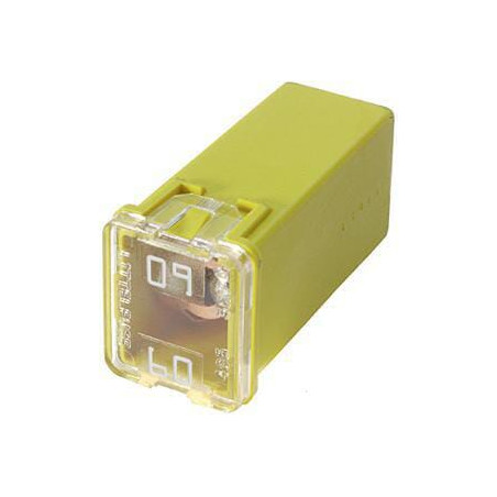 Bezpiecznik Pal 60A L23.1 mm żółty op. 1 szt. Hella