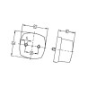 Lampa obrysowa biała Hella 2PF003057001