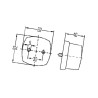 Lampa obrysowa biała Hella 2PF003057041