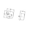 Lampa obrysowa biała Hella 2PF004081007