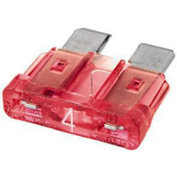 Bezpiecznik płaski 32V 4A L18.6 mm różowy op. 50 szt. Hella