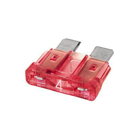 Bezpiecznik płaski 32V 4A L18.6 mm różowy op. 50 szt. Hella