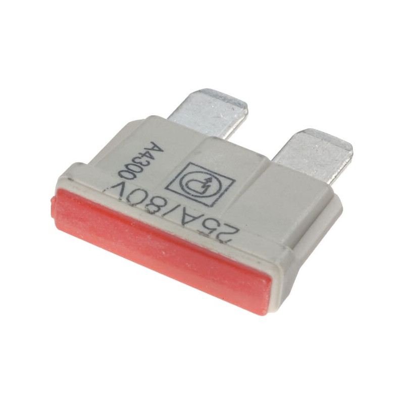 Bezpiecznik płaski, FKS, 80 V, 25 A