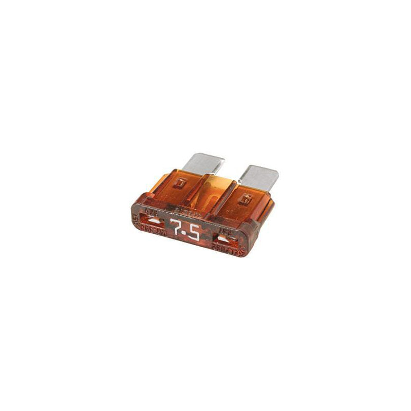 Bezpiecznik płaski 32V 7.5A L18.6 mm brązowy op. 50 szt. Hella