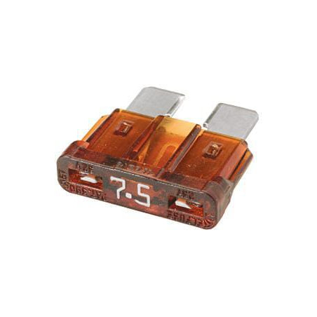 Bezpiecznik płaski 32V 7.5A L18.6 mm brązowy op. 50 szt. Hella