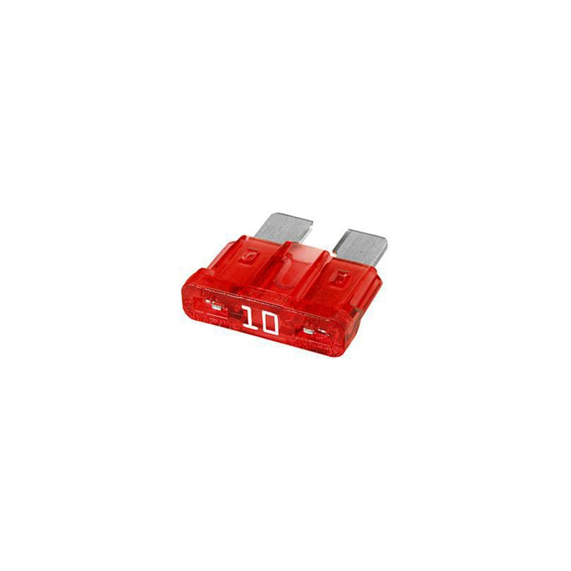 Bezpiecznik płaski 32V 10A L18.6 mm czerwony op. 50 szt. Hella