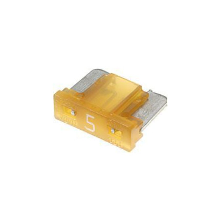 Bezpiecznik płaski Mini 5A L8.4 mm pomarańczowy op. 5 szt. Hella