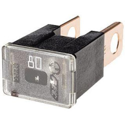 Bezpiecznik Pal 80A L15 mm czarny op. 1 szt. Hella