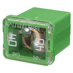 Bezpiecznik Pal 40A L12 mm zielony Hella