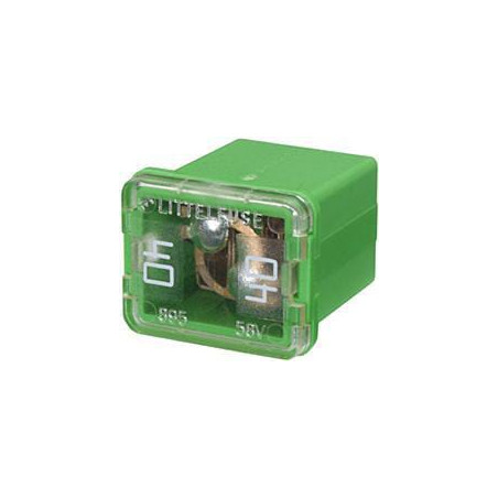 Bezpiecznik Pal 40A L12 mm zielony Hella
