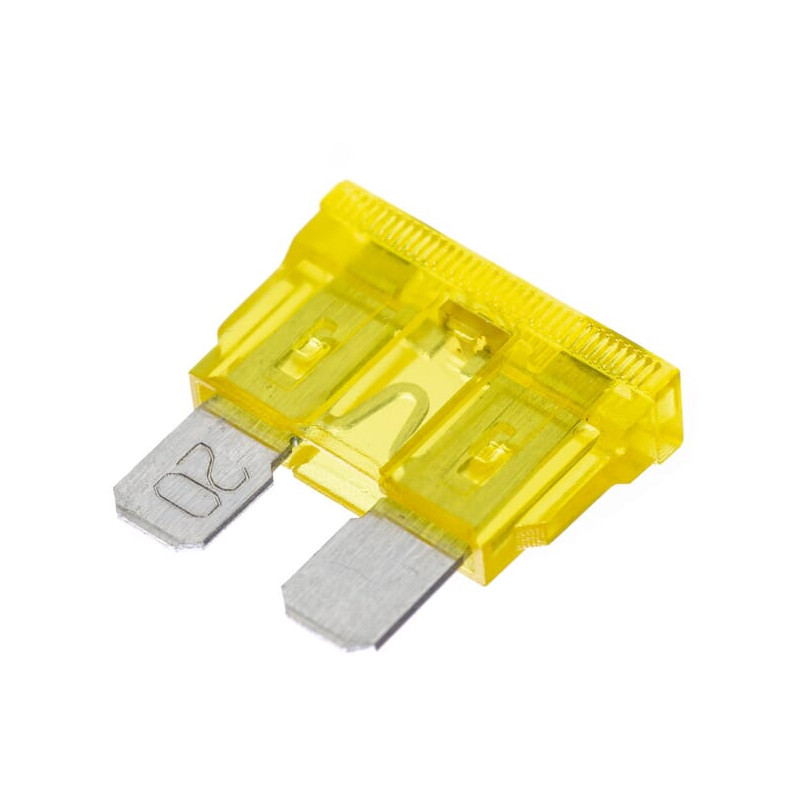 Bezpiecznik płaski 32V 20A L18.8 mm żółty iMaXX