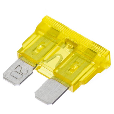 Bezpiecznik płaski 32V 20A L18.8 mm żółty iMaXX