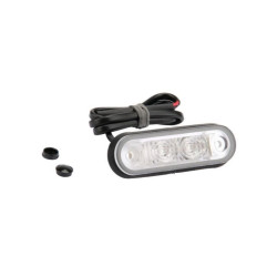 Lampa obrysowa biała LED Hella 2XA959790401
