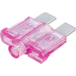 Bezpiecznik płaski 12V 35A L20.6 mm fioletowy