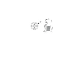 Lampa obrysowa biała LED 12V/24V Aspöck 316704067