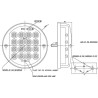 Lampa Tylna, 04 We549p, Prawa 12 V Lub 24 V