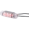 Lampa Obrysowa 3 Led, 285 Tylna Czerwona 12/24v