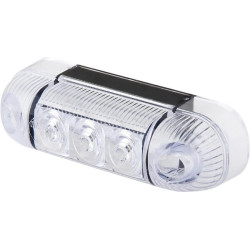 Lampa Obrysowa 3 Led, 285 Tylna Czerwona 12/24v