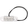 Lampa Obrysowa 3 Led, 285 Tylna Czerwona 12/24v