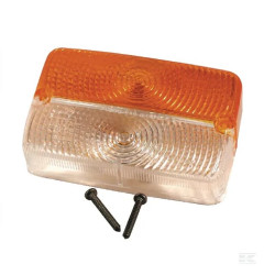 Klosz lampy biało-pomarańczowy 03104020