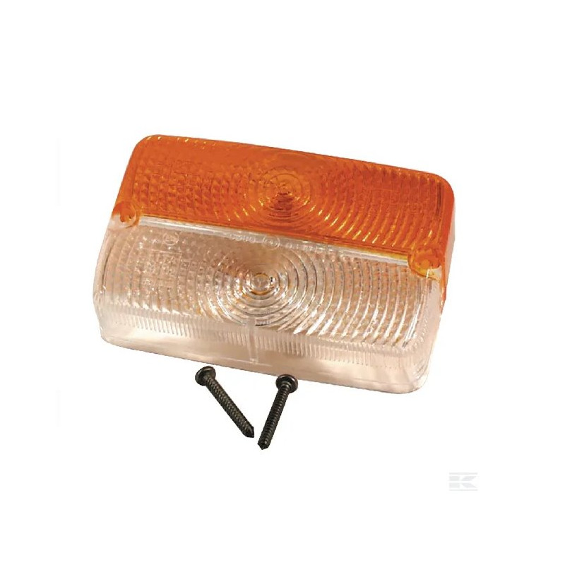Klosz lampy biało-pomarańczowy 03104020