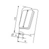 Lampa zespolona, lewa 03182000 Cobo 8716106720286