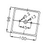 Lampa zespolona lewa/prawa BP96 Geka BP96