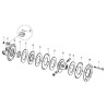 B&P 432000007R08 Śruba M10x100 mm kl. 8.8 Bondioli Pavesi