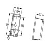 Lampa obrysowa 12-24V uniwersalna Hella