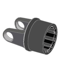 B&P 418062203R Obudowa sprzęgła jednokierunkowego RA2 G7 Bondioli Pavesi