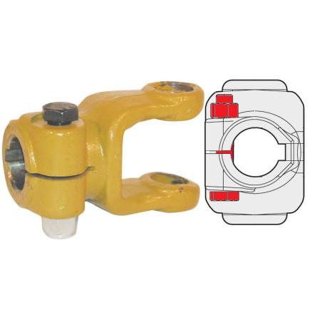 Comer Widłak 1 Ø20 klin 6 mm M10x1,25x65 141022066