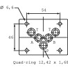 Elektrozawór Cetop 05 - NG10 4/2 B20 24V 350 bar