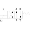 Elektrozawór Cetop 05 - NG10 4/2 B2 24V 350 bar