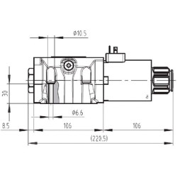 Elektrozawór Cetop 05 - NG10 4/2 B3S 24V 350 bar