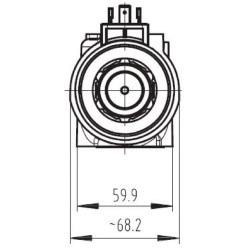 Elektrozawór Cetop 05 - NG10 4/2 C3B 24V 350 bar