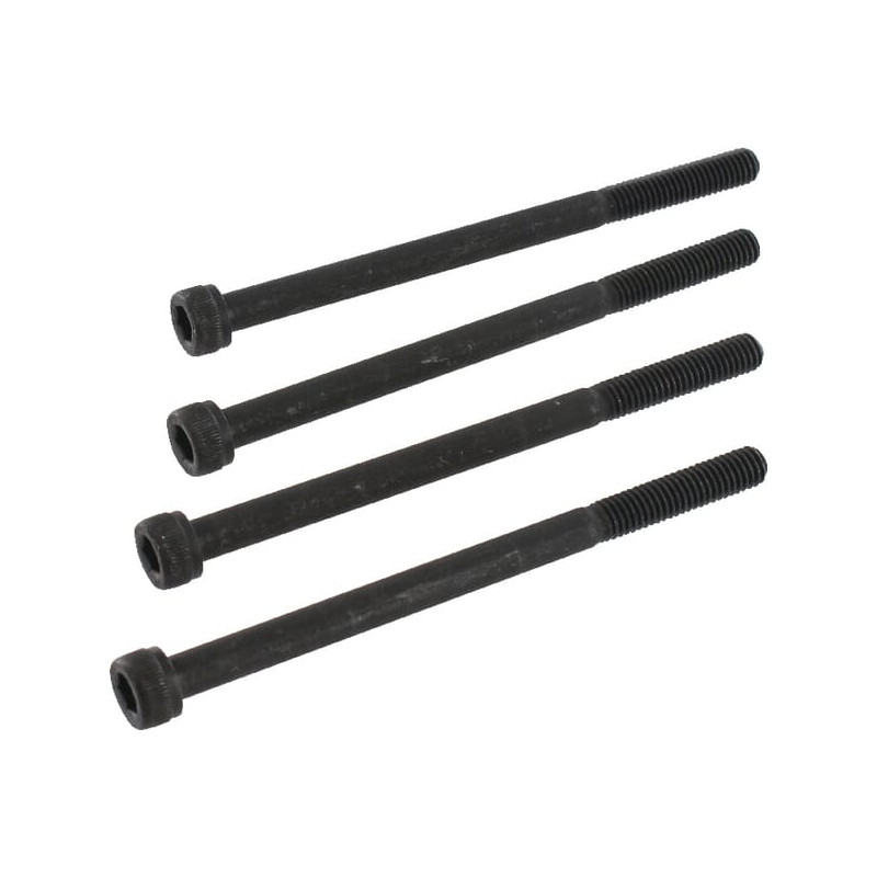 Śrub M6x90 imbus kl.12.9 pół gwint czarna 4 szt. Kramp 8719732839933