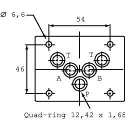 Elektrozawór Cetop 05 - NG10 4/3 C6/T0