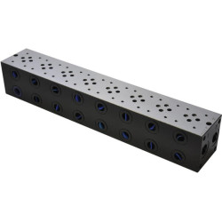 Płyta zaworu Cetop 03 - NG6, MR-38-GZ przyłącze dolne 3/8"