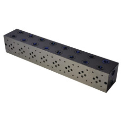 Płyta zaworu Cetop 03 - NG6, MR-38-GZ przyłącze dolne 3/8"