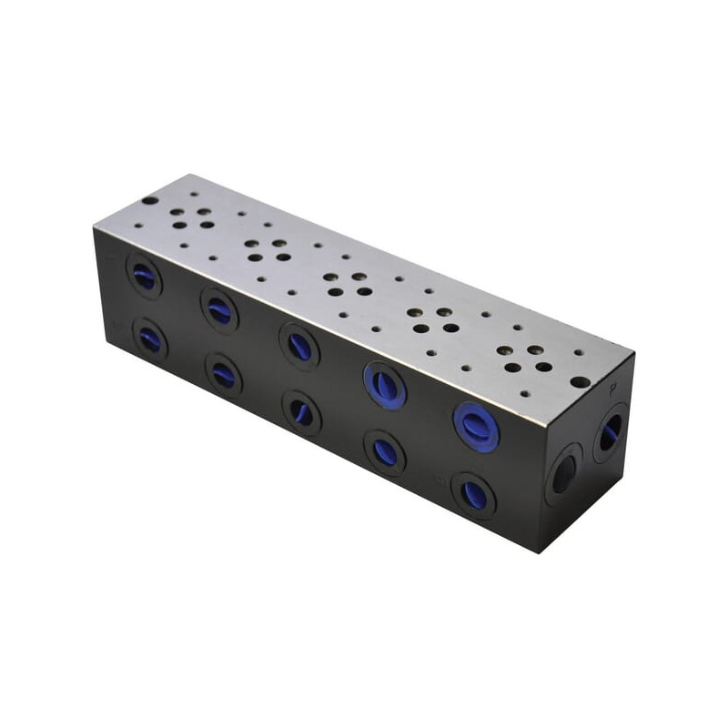 Płyta zaworu Cetop 03 - NG6, MR-35-GZC przyłącze dolne 3/8"