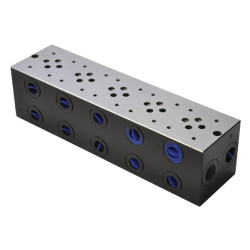 Płyta zaworu Cetop 03 - NG6, MR-35-GZC przyłącze dolne 3/8"