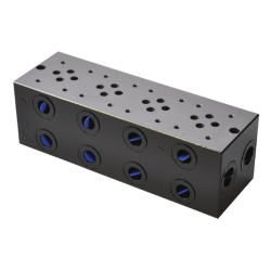 Płyta zaworu Cetop 03 - NG6, MR-34-GZC przyłącze dolne 3/8"