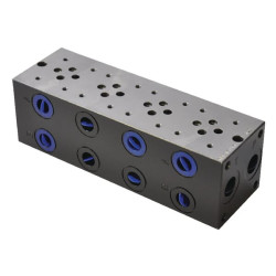 Płyta zaworu Cetop 03 - NG6, MR-34-GZ przyłącze dolne 3/8"