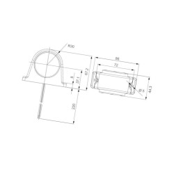 Lampa obrysowa LED, 12-24V uniwersalna Hella Hella ValueFit 4082300552751