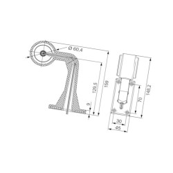 Lampa obrysowa LED, 12-24V prawa Hella Hella ValueFit 4082300553031