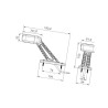 Lampa obrysowa LED, 12-24V lewa Hella Hella ValueFit 4082300553048